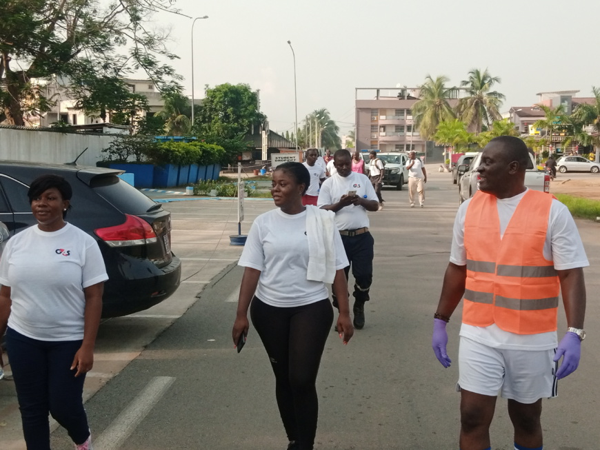 Côte d’Ivoire : un éco-jogging pour renforcer la cohésion entre les travailleurs de G4S Côte d’Ivoire : un éco-jogging pour renforcer la cohésion entre les travailleurs de G4S