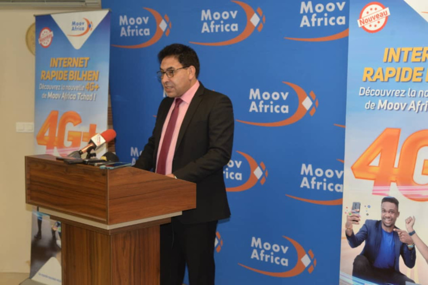Tchad : Moov Africa annonce le déploiement de la 4G+ à N’Djamena Tchad : Moov Africa annonce le déploiement de la 4G+ à N’Djamena
