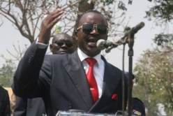 Nguendet, le Président du CNT aujourd'hui lors d'un discours. © Diaspora Media