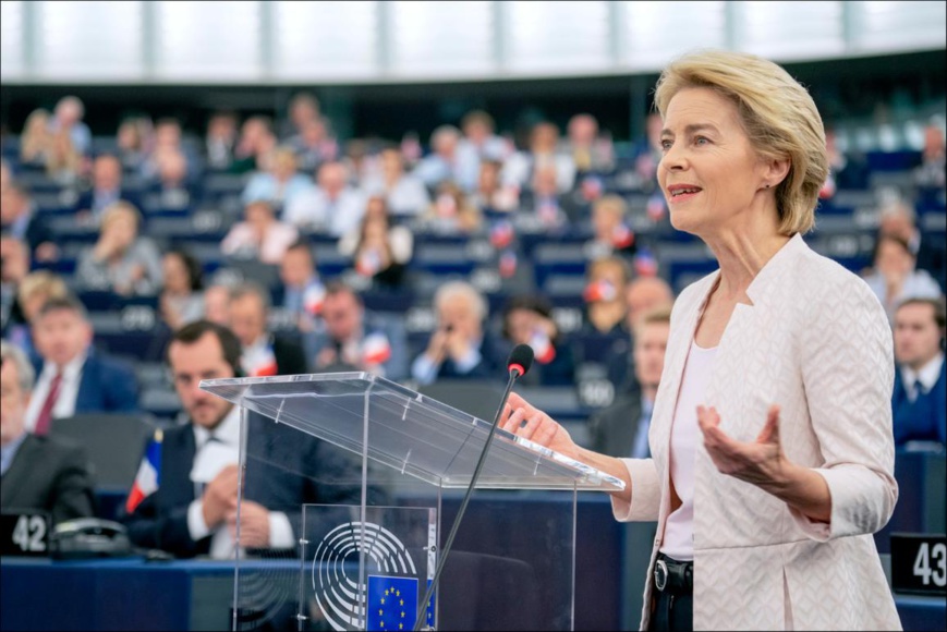 Ursula Von Der Leyen, présidente de la Commission européenne. © DR Ursula Von Der Leyen, présidente de la Commission européenne. © DR
