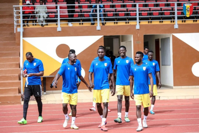 CAN 2023 : première séance d'entrainement à Yaoundé pour les SAO du Tchad © FTFA