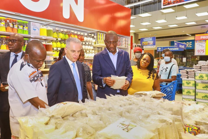 Côte d’Ivoire - cherté de vie : “les prix plafonnés par le gouvernement sont affichés et respectés” Côte d’Ivoire - cherté de vie : “les prix plafonnés par le gouvernement sont affichés et respectés”