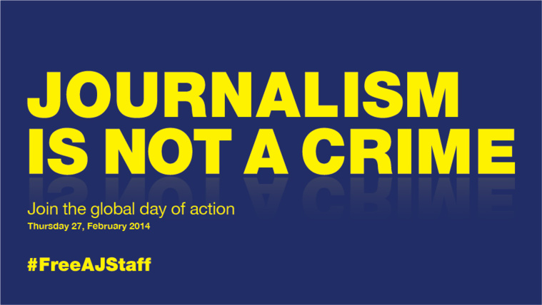 #FreeAJStaff action to hit 30 countries on Thursday #FreeAJStaff action to hit 30 countries on Thursday