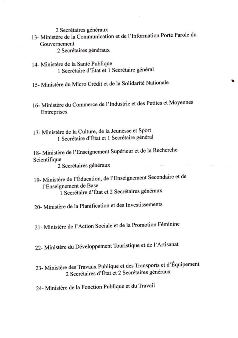 Tchad : Un nouveau gouvernement de la renaissance bientôt dévoilé ?