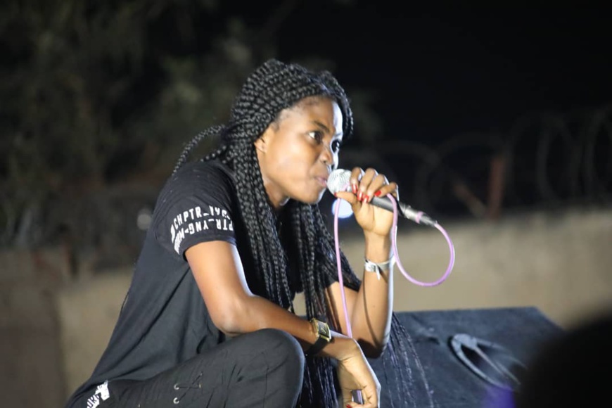Tchad : des performances pour la jeune rappeuse Wawi B