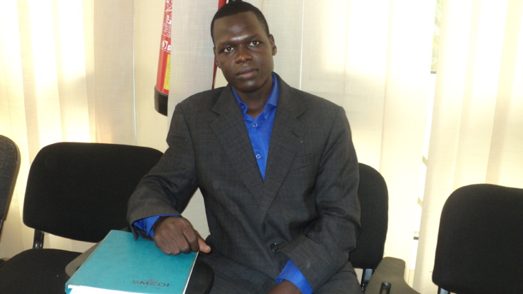 Mahamat Ramadane, journaliste d'Alwihda Info.