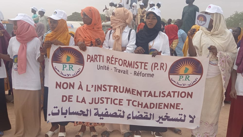 Tchad : le Parti Réformiste fait une démonstration de force à l'Est Tchad : le Parti Réformiste fait une démonstration de force à l'Est
