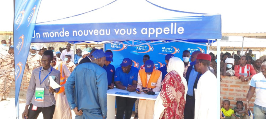Tchad : des réfugiés bénéficient de l’aide d’urgence via Moov Money