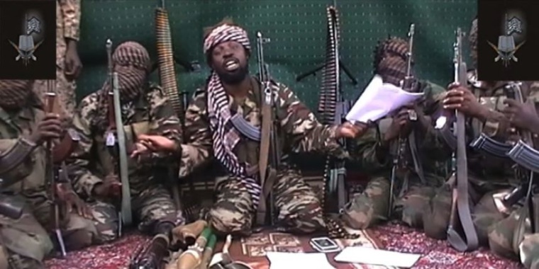 Déclaration du groupe Boko haram. Photo : HO / BOKO HARAM / AFP