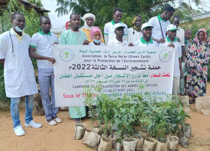Tchad : campagne de plantation d'arbres à Dourbali pour sauver l'environnement