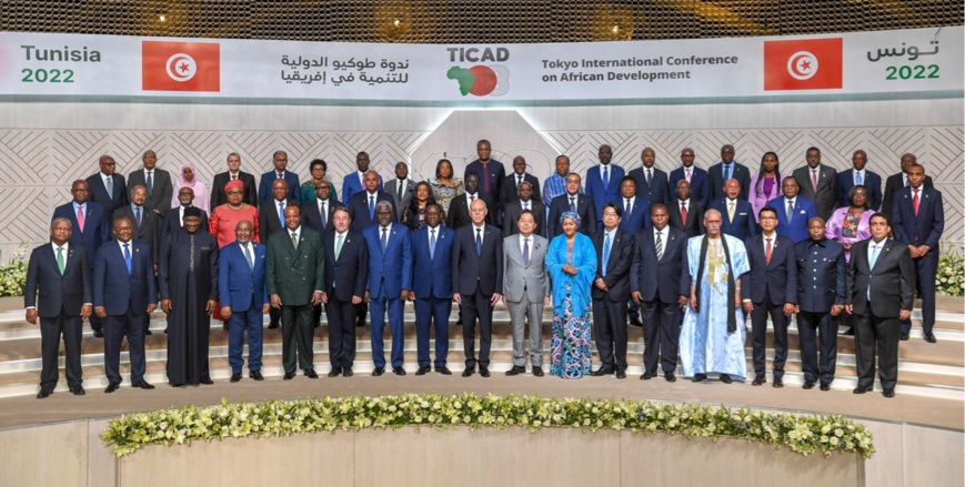 La photo de famille du TICAD 2022. © TICAD