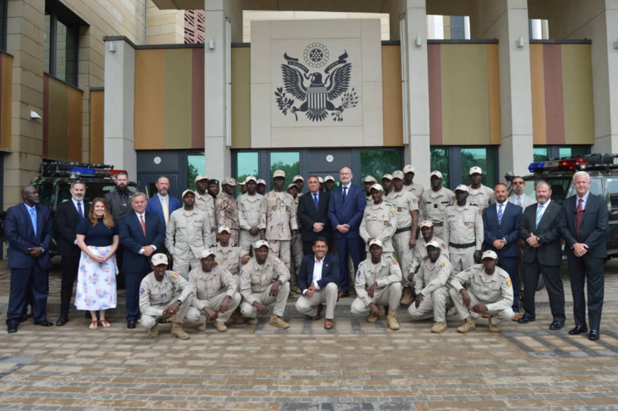 Tchad : des policiers rattachés à la sécurité diplomatique formés conte les attaques à haut risque​