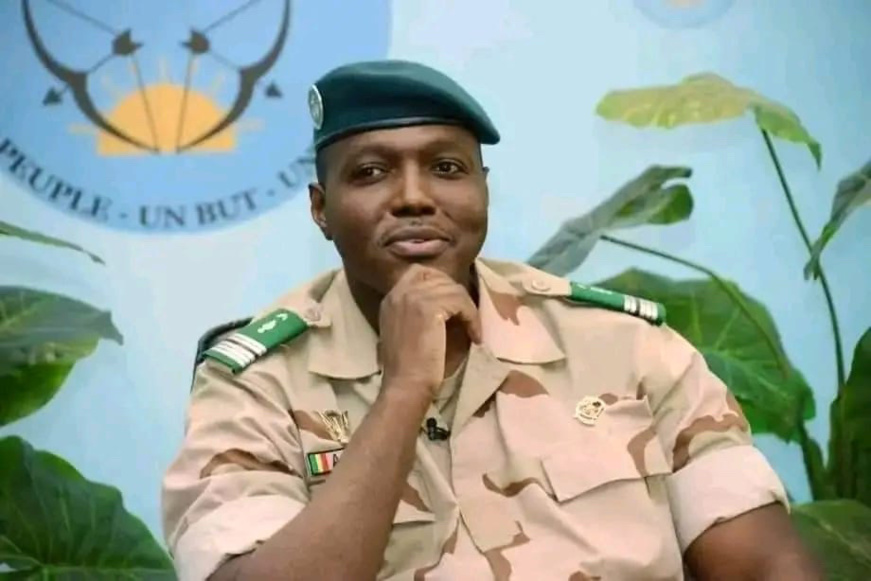 Le premier ministre malien par intérim, le colonel Abdoulaye Maïga. © DR Le premier ministre malien par intérim, le colonel Abdoulaye Maïga. © DR