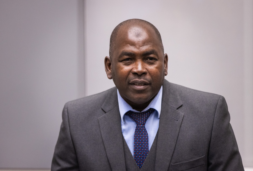 Mahamat Said Abdel Kani à l'ouverture de son procès à la CPI le 26 septembre 2022 ©ICC-CPI Mahamat Said Abdel Kani à l'ouverture de son procès à la CPI le 26 septembre 2022 ©ICC-CPI