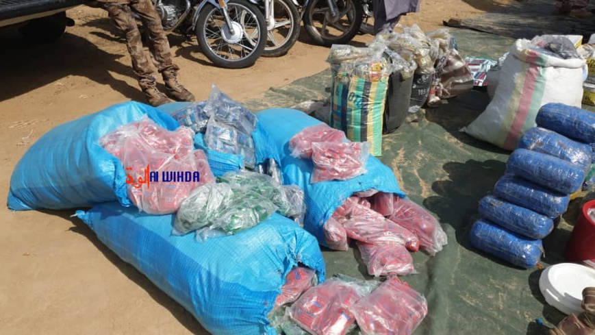 Tchad : la gendarmerie accentue la lutte contre la criminalité et présente une saisie colossale Tchad : la gendarmerie accentue la lutte contre la criminalité et présente une saisie colossale