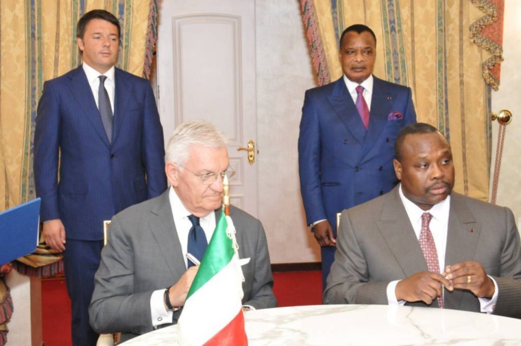 Congo-Italie: signature d'un memorandum et d'un protocole de coopération Congo-Italie: signature d'un memorandum et d'un protocole de coopération