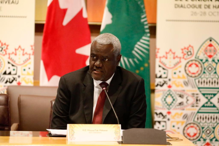 Le président de la commission de l’Union Africaine, Moussa Faki Mahamat. Illustration © CUA