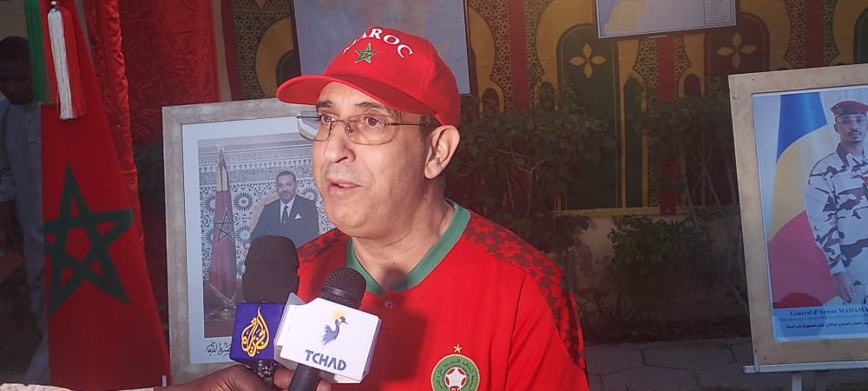 Tchad : la qualification du Maroc en demi-finale du Mondial célébrée à son ambassade de N'Djamena Tchad : la qualification du Maroc en demi-finale du Mondial célébrée à son ambassade de N'Djamena