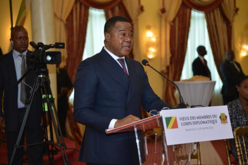 Le Doyen du corps diplomatique, Christophe Muzungu