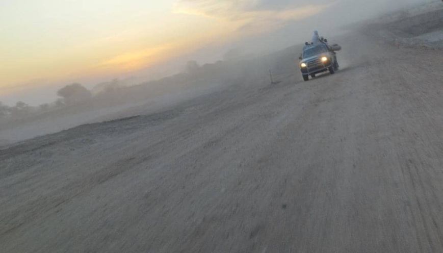 Tchad : la poussière de l'axe Adré-Abéché effraie les voyageurs