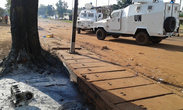 Centrafrique : Tension maximale à Bangui. Crédit photo : DIASPORA MEDIA
