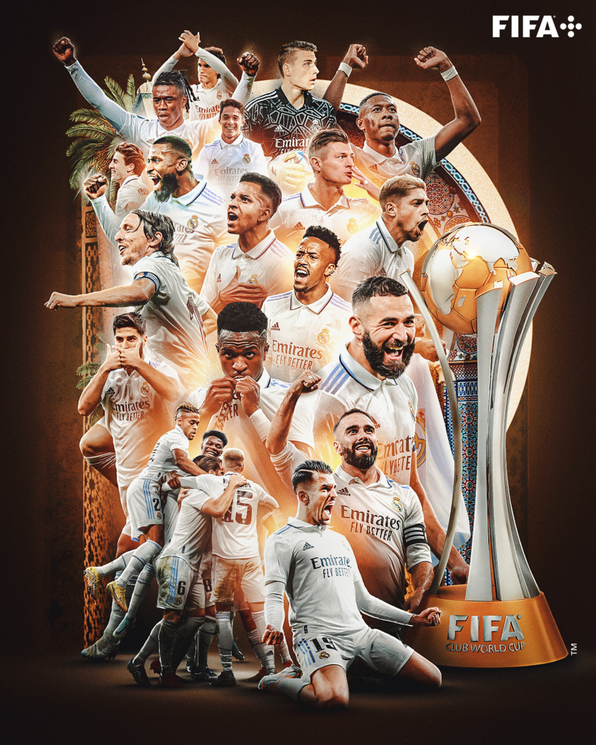 Le Real Madrid remporte la Coupe du Monde des clubs pour la cinquième fois ! Le Real Madrid remporte la Coupe du Monde des clubs pour la cinquième fois !