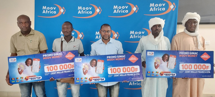 Tchad : Moov Africa récompense ses clients avec la promo "GIMAC"