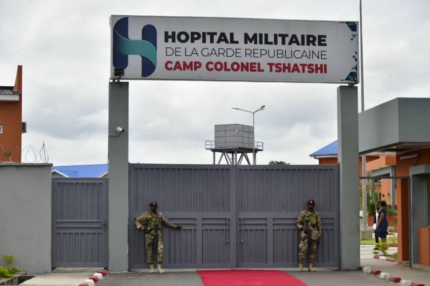 RDC : le nouvel hôpital militaire de la Garde républicaine accueillera également les populations riveraines RDC : le nouvel hôpital militaire de la Garde républicaine accueillera également les populations riveraines