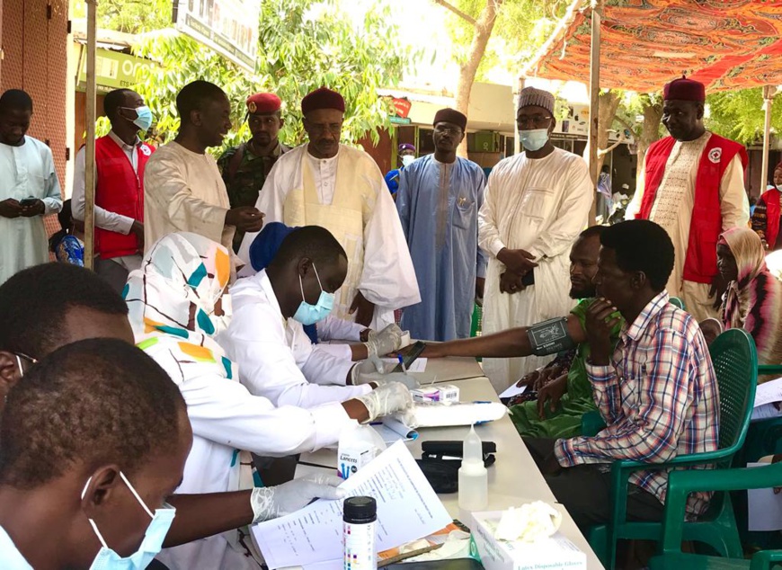 Tchad : dépistage gratuit des maladies non transmissibles au grand marché de N'Djamena