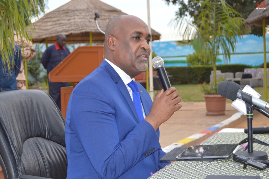 Aziz Mahamat Saleh, ministre de la Communication. © Alwihda Info/Illustration Aziz Mahamat Saleh, ministre de la Communication. © Alwihda Info/Illustration