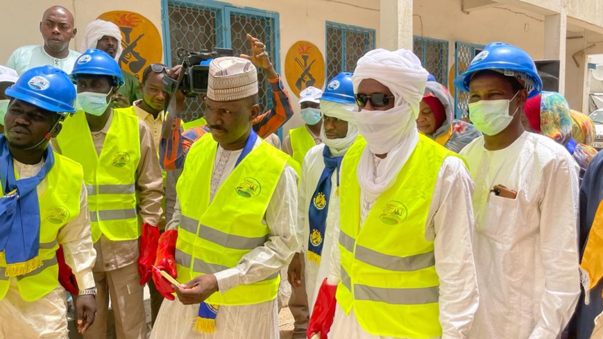 Al-Bihera Tchad finance la réfection du siège du MPS dans le Ouaddaï