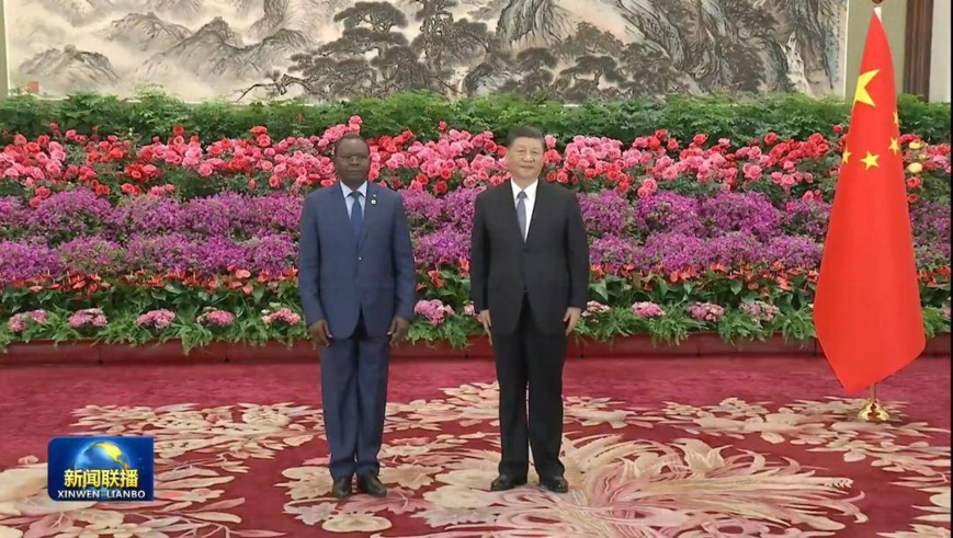 L'ambassadeur tchadien en Chine présente ses lettres de créance au Président Xi Jinping