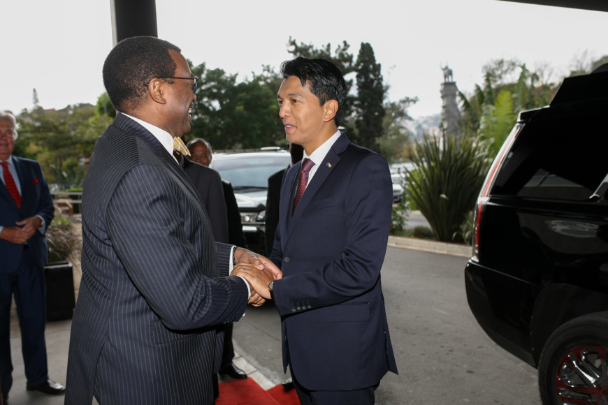 Le président malgache Andry Rajoelina désigné lauréat du Super prix Babacar Ndiaye 2023 Le président malgache Andry Rajoelina désigné lauréat du Super prix Babacar Ndiaye 2023