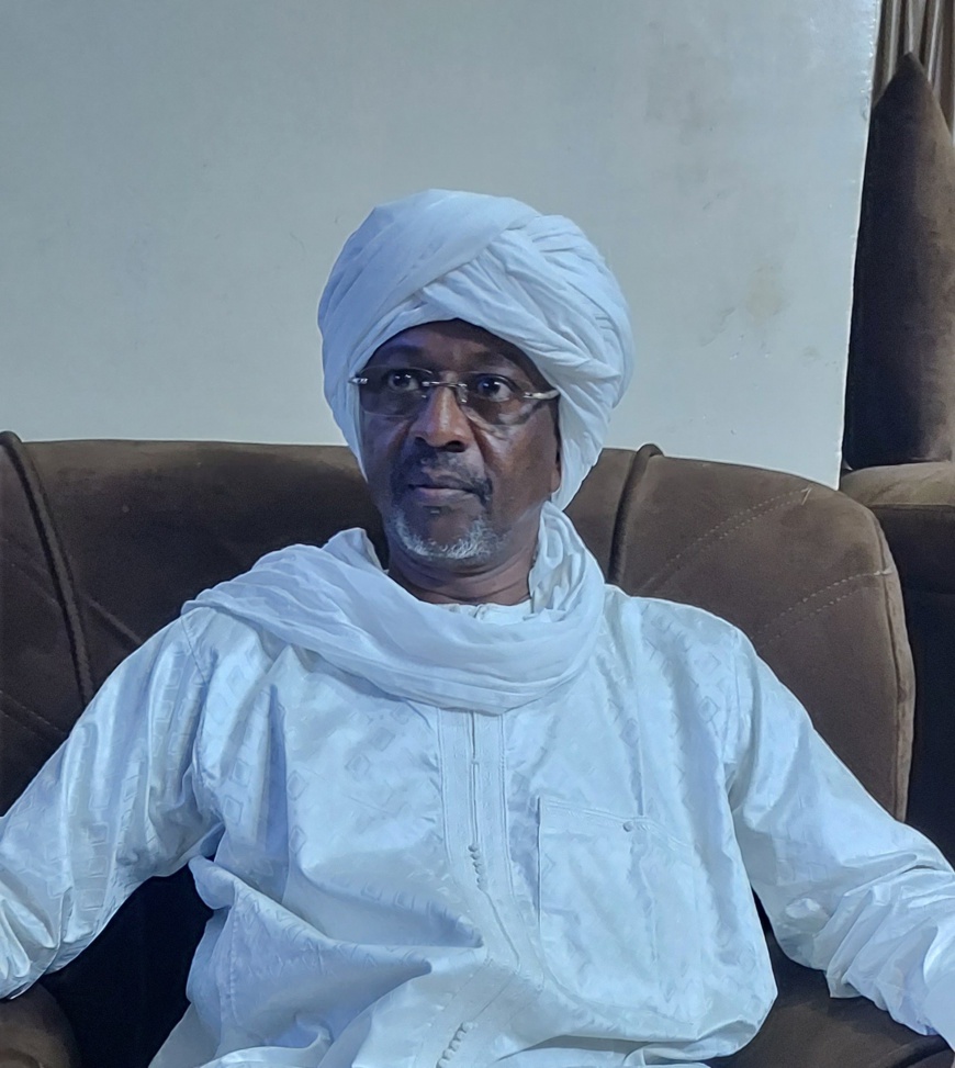 L'ancien ministre Brahim Mahamat Djamaladine. © D.W./Alwihda Info L'ancien ministre Brahim Mahamat Djamaladine. © D.W./Alwihda Info