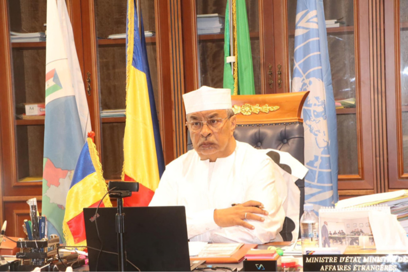 Le ministre des Affaires Étrangères représente le Tchad lors d'une réunion de l'UA sur la crise au Soudan Le ministre des Affaires Étrangères représente le Tchad lors d'une réunion de l'UA sur la crise au Soudan