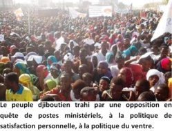 Djibouti : Le peuple crie sa colère contre la trahison de l'opposition. Djibouti : Le peuple crie sa colère contre la trahison de l'opposition.