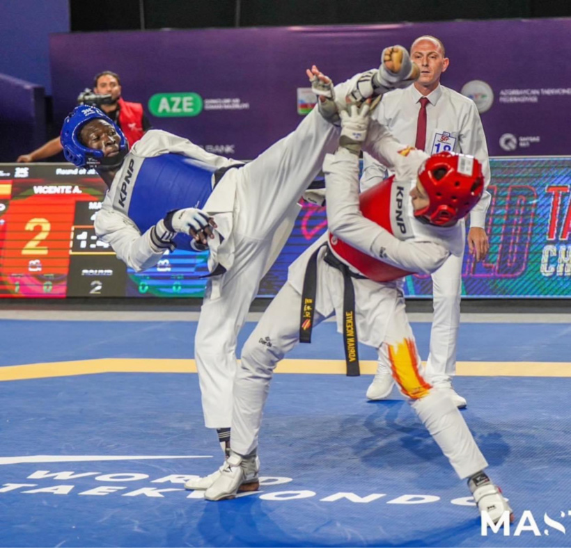 L’athlète tchadien Bétel Casimir revient sur sa performance au mondial de Taekwondo L’athlète tchadien Bétel Casimir revient sur sa performance au mondial de Taekwondo