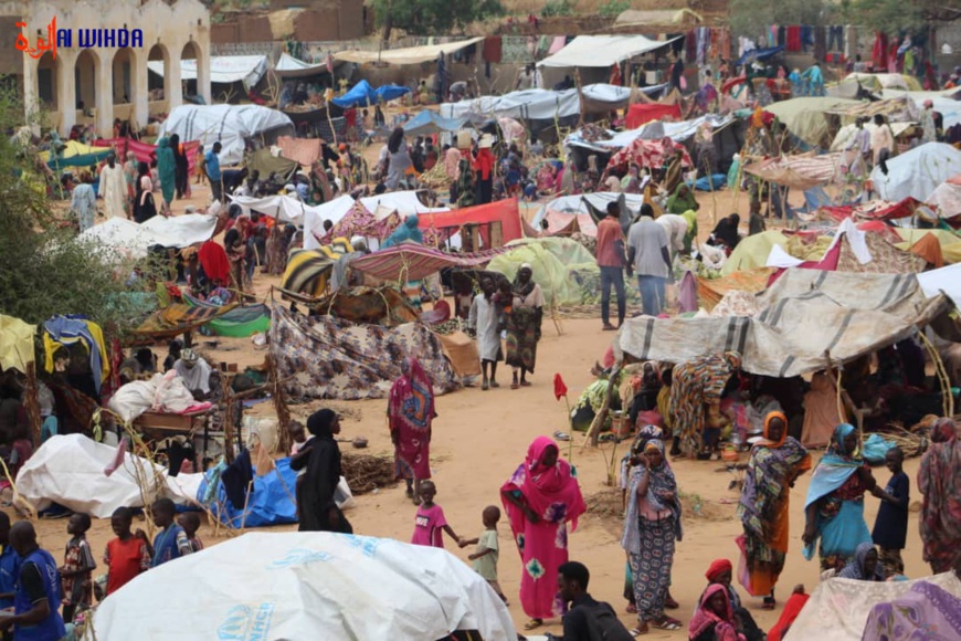 Réfugiés soudanais au Tchad : Le RJHDT demande une réponse rapide de la communauté internationale Réfugiés soudanais au Tchad : Le RJHDT demande une réponse rapide de la communauté internationale