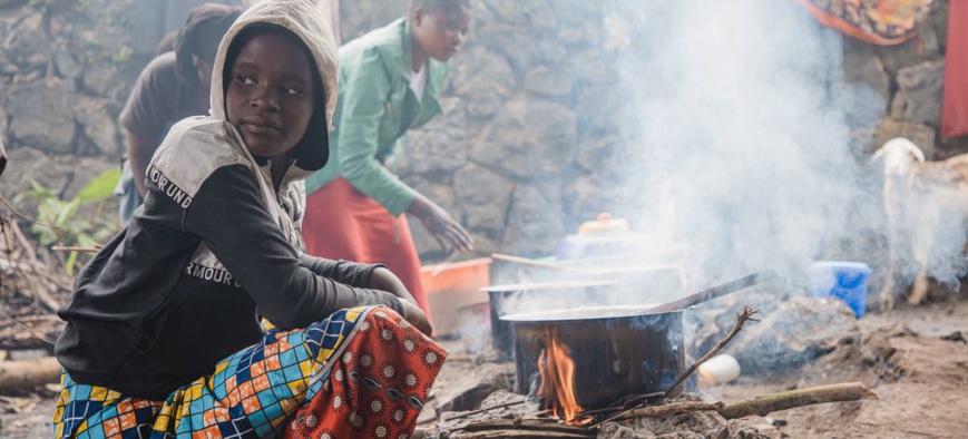 Les déplacements de population en République démocratique du Congo contribuent à une crise sanitaire. © UNICEF/Jospin Benekire