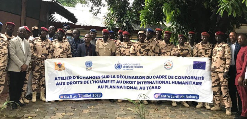 Tchad : les forces de défense et de sécurité discutent de la conformité aux normes internationales Tchad : les forces de défense et de sécurité discutent de la conformité aux normes internationales