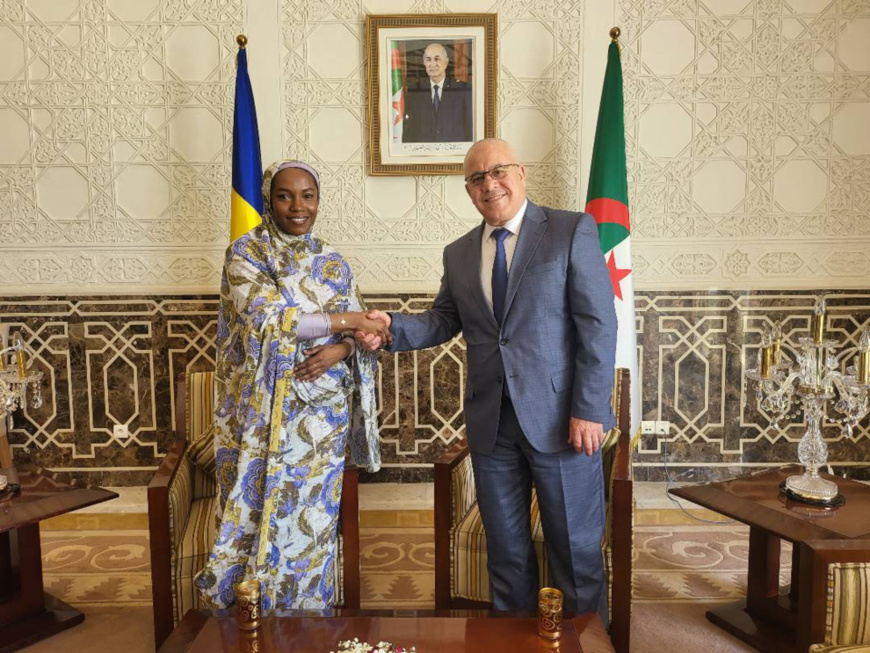 Tchad-Algérie : la ministre des Transports terrestres et de la Sécurité routière en visite de travail à Alger