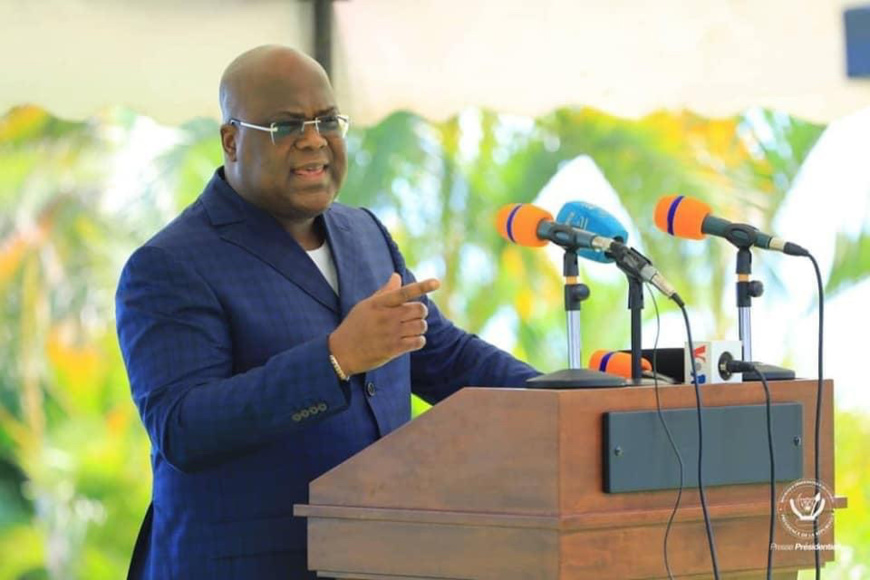 Le président de la RDC, Félix Tshisekedi. © PRRDC Le président de la RDC, Félix Tshisekedi. © PRRDC