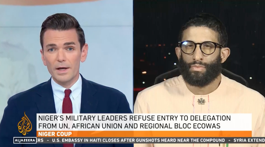 Niger : l'éventuelle intervention militaire "n'a pas été et ne sera pas retirée de la table" Niger : l'éventuelle intervention militaire "n'a pas été et ne sera pas retirée de la table"