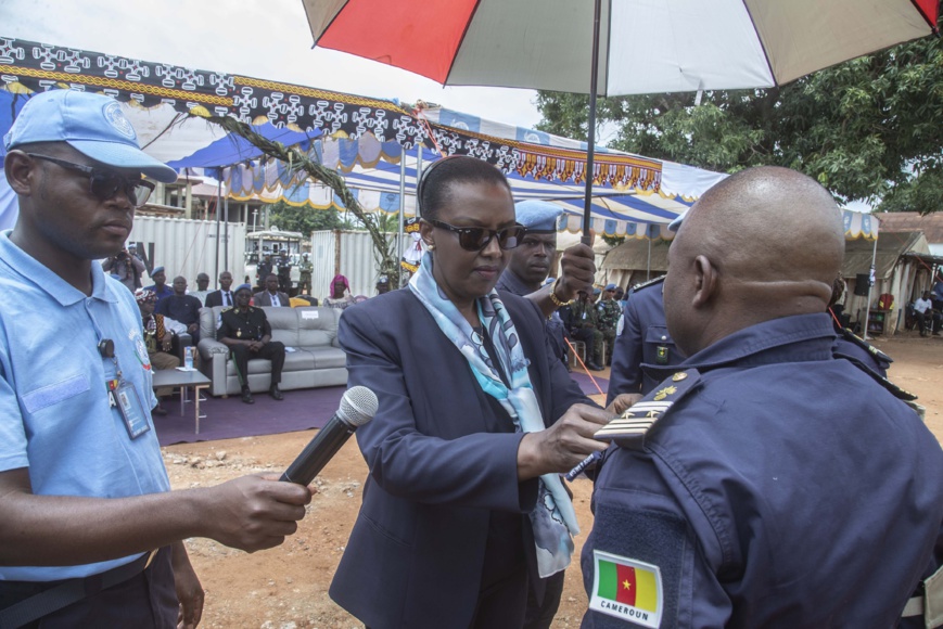 Centrafrique : Les Casques bleus camerounais décorés pour leur contribution à la paix Centrafrique : Les Casques bleus camerounais décorés pour leur contribution à la paix
