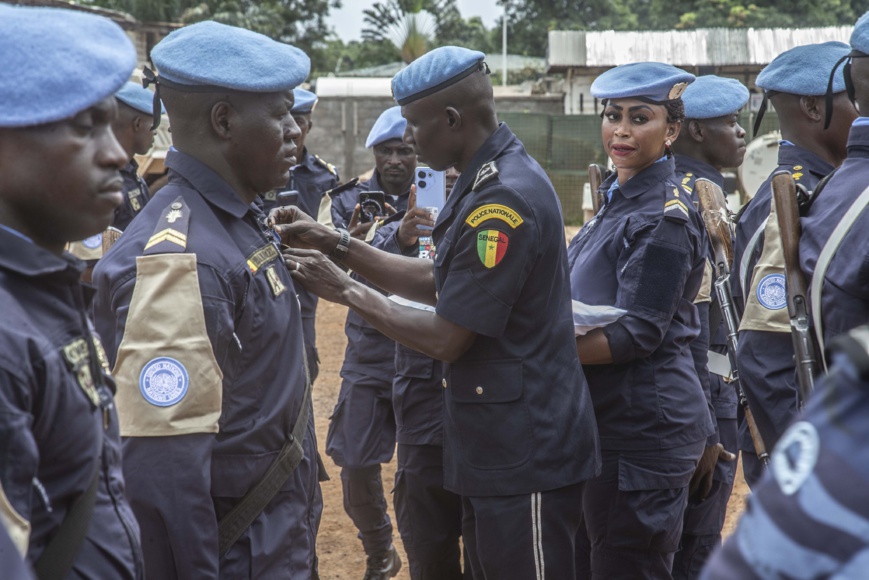 Centrafrique : Les Casques bleus camerounais décorés pour leur contribution à la paix
