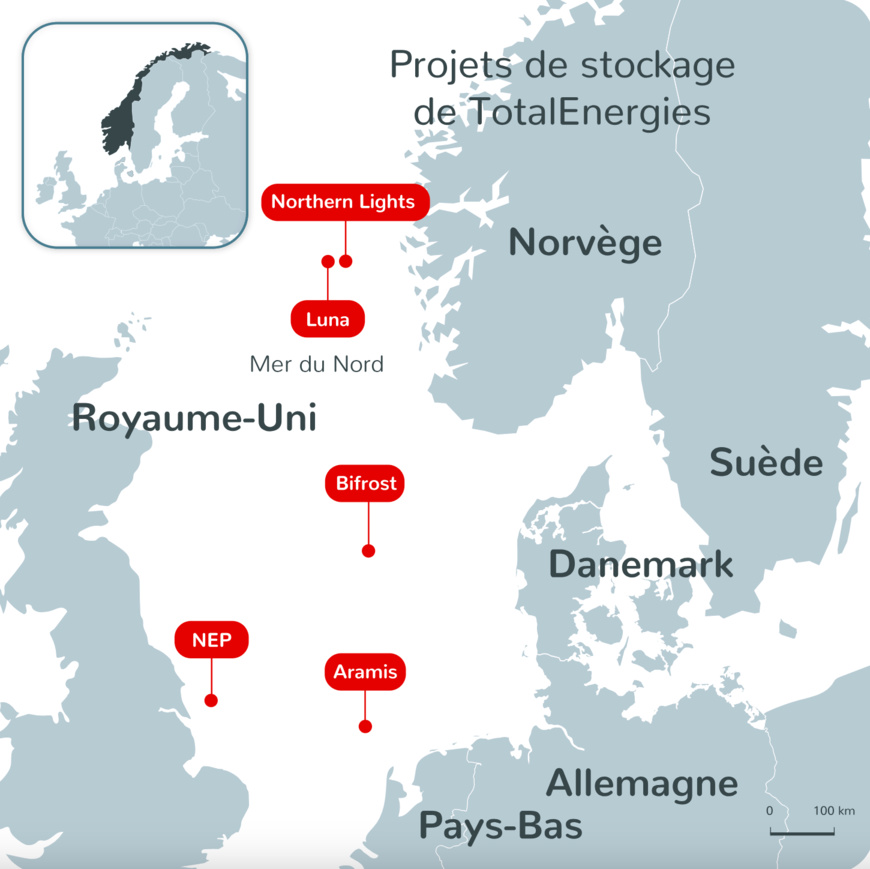 Norvège : TotalEnergies acquiert une participation de 40 % dans un permis d’exploration pour du stockage de CO2 Norvège : TotalEnergies acquiert une participation de 40 % dans un permis d’exploration pour du stockage de CO2