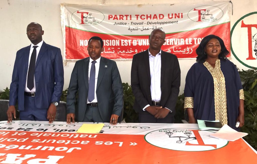Le parti Tchad Uni exige des élections libres et transparentes pour un avenir démocratique
