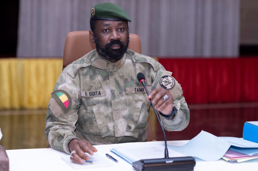 Assimi Goïta : "le Mali retrouvera sa souveraineté sur l'ensemble du territoire national" Assimi Goïta : "le Mali retrouvera sa souveraineté sur l'ensemble du territoire national"