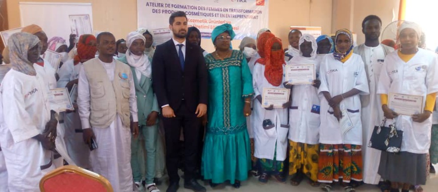Tchad : 40 femmes formées en transformation de produits cosmétiques, une initiative de TIKA Tchad : 40 femmes formées en transformation de produits cosmétiques, une initiative de TIKA