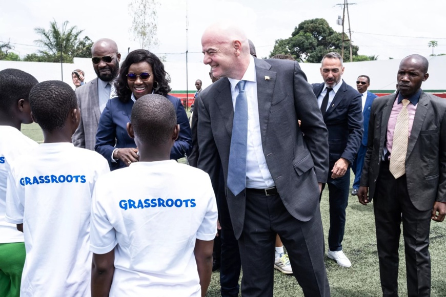 Burundi : Le Président de la FIFA à Bujumbura pour promouvoir le football Burundi : Le Président de la FIFA à Bujumbura pour promouvoir le football